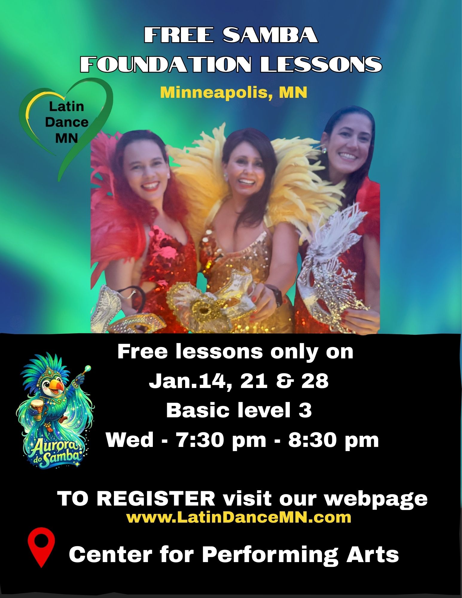 Free samba lessons PRINT